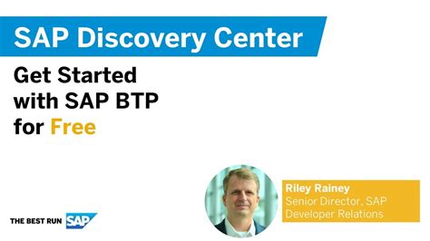 sap btp discovery center